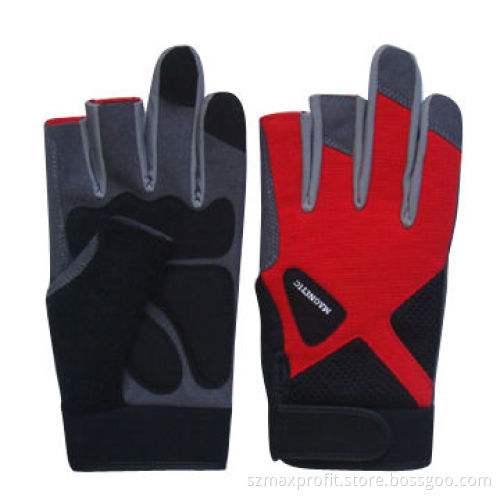 Fingerless Work Gloves, Washable